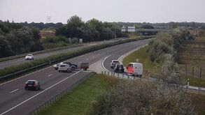 Nissan Navara em contramão provoca acidente arrepiante