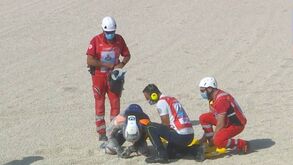 Miguel Oliveira azarado: piloto português sofreu duas quedas na 3.ª sessão de treinos livres em Misano