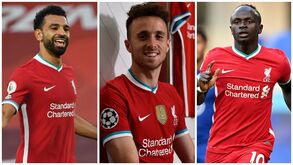 Diogo Jota à frente de Mané e Salah na lista dos 20 mais caros da história do Liverpool