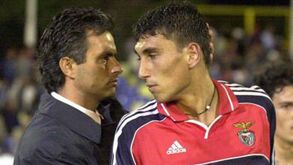João Tomás despediu-se de José Mourinho no Benfica com 