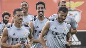 A boa notícia para Jorge Jesus no treino do Benfica