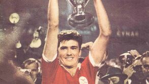 José Águas estreou-se pelo Benfica há 75 anos