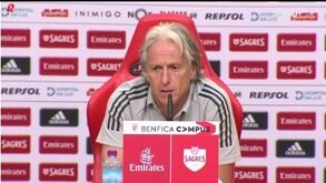 Jorge Jesus fala do 'projeto' que tem para Gonçalo Ramos