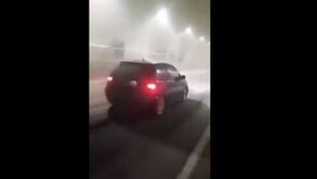 Jovem atropelado brutalmente em corrida ilegal na Maia. Está em estado grave