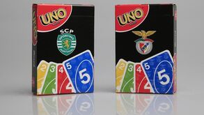 Cartas do Uno de Benfica e Sporting: não perca grátis com o Record