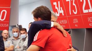 Vieira na despedida de Rúben Dias: «Serás um daqueles que um dia irá regressar»
