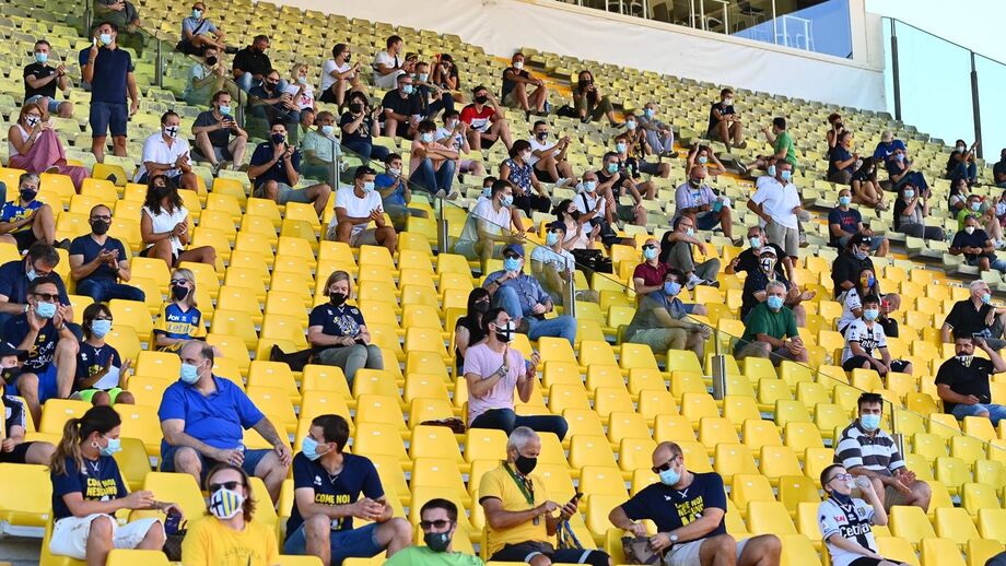 Em Itália já houve um jogo com público: adeptos tiveram de cumprir estas normas