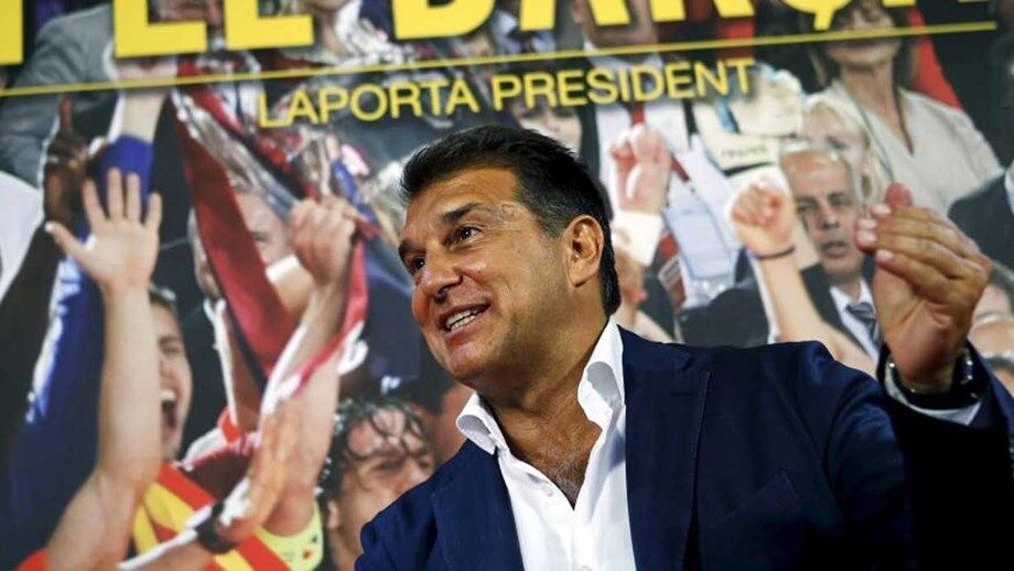 Laporta está de volta e sabe como segurar Lionel Messi na Catalunha