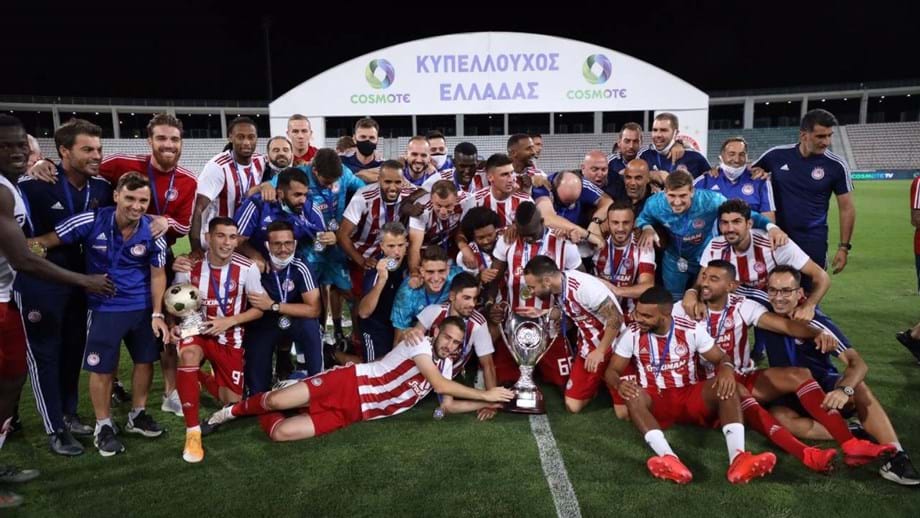 Olympiacos de Pedro Martins conquista a Taça da Grécia