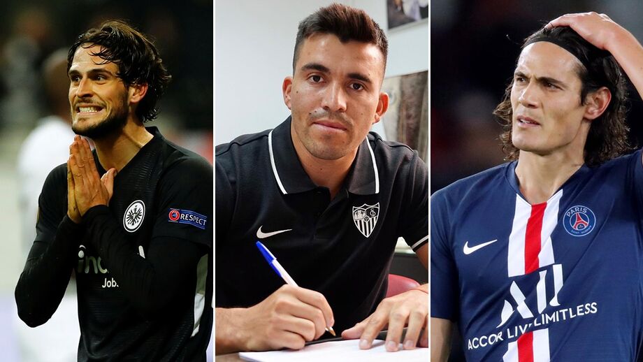 Mercado: Gonçalo Paciência vai trocar de clube na Alemanha, Acuña oficializado no Sevilha e Cavani ofereceu-se ao Barcelona