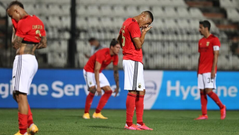 Benfica afunda mais de 4% em bolsa depois do adeus aos milhões da Champions