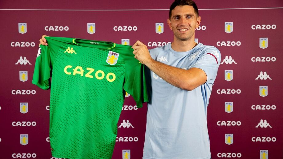 Emiliano Martínez deixa o Arsenal e reforça o Aston Villa