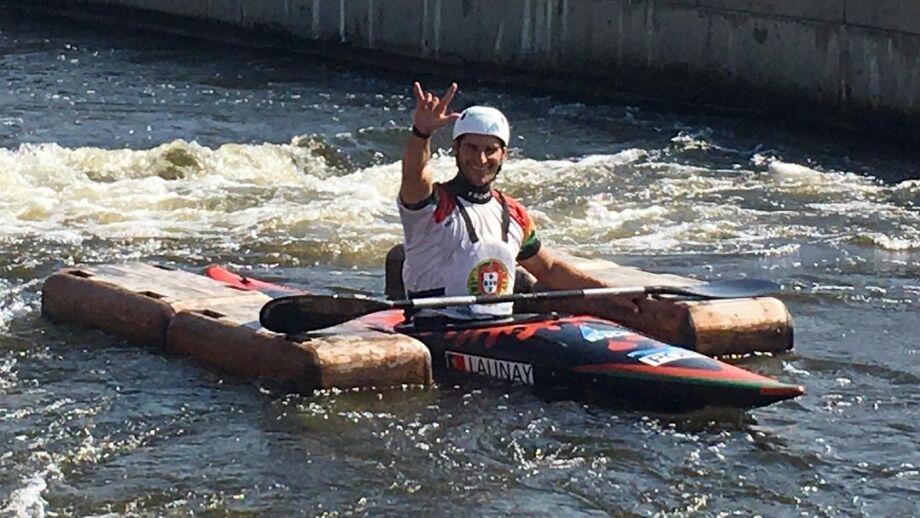 Canoísta Antoine Launay nas meias-finais dos Europeus de slalom