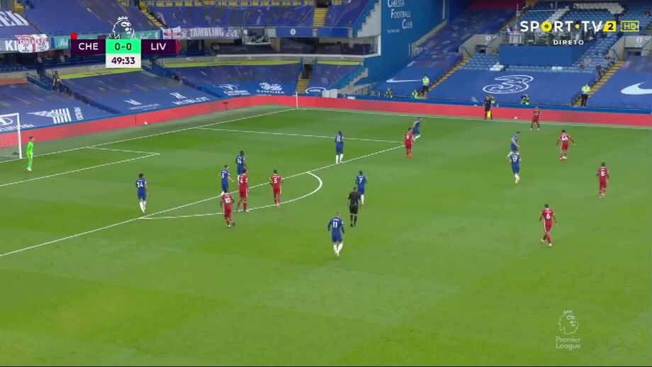 Salah, Firmino e Mané abrem o livro e fazem o primeiro do Liverpool frente ao Chelsea