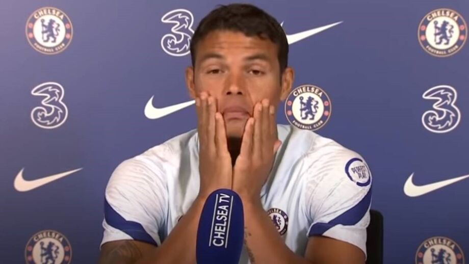 Thiago Silva, nervoso com conferência em inglês, confirma estar preparado para a estreia