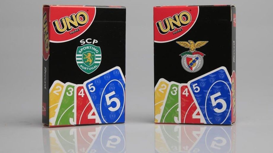 Cartas do Uno de Benfica e Sporting: não perca grátis com o Record