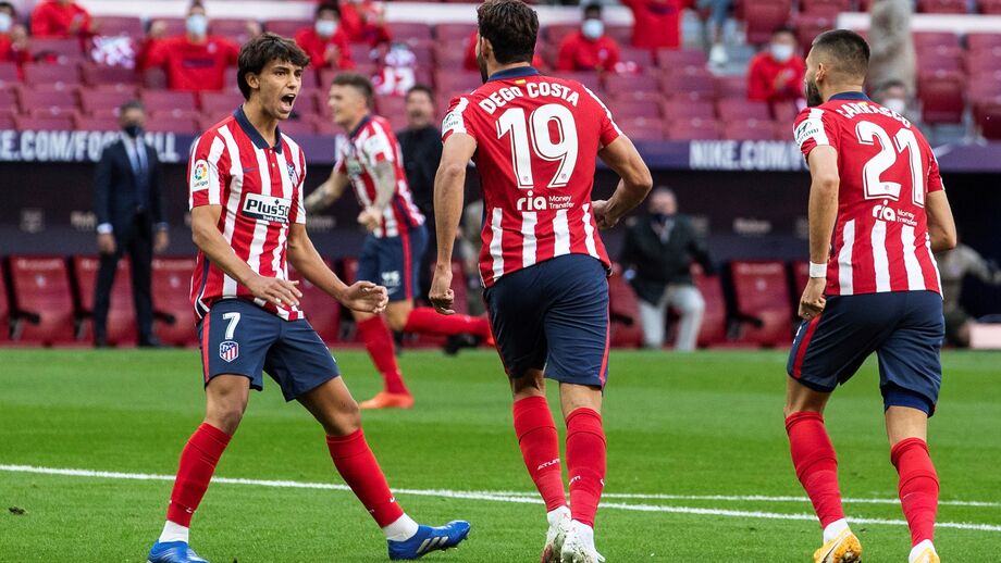 A crónica do Atlético Madrid-Granada, 6-1: Gala de João Félix e Suárez