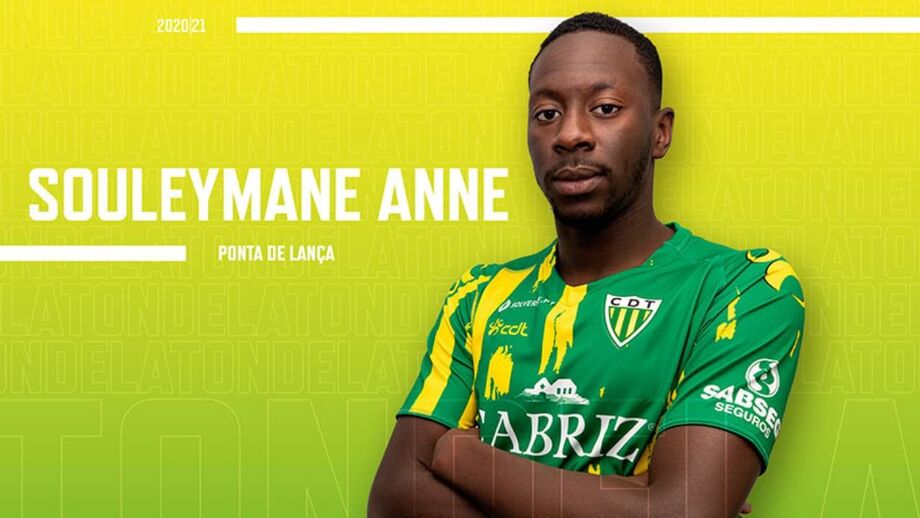 Souleymane Anne reforça ataque do Tondela