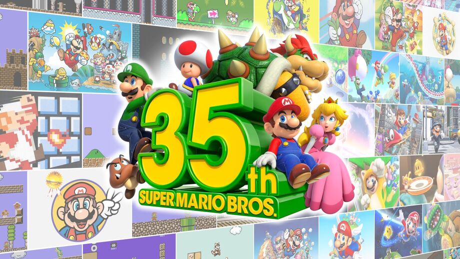 Nintendo assinala 35º aniversário de Super Mario Bros.