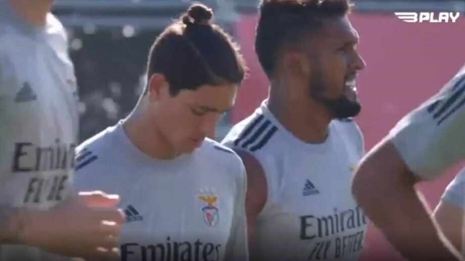 Imagens reveladas pelas águias através de um curto vídeo partilhado nas redes sociais