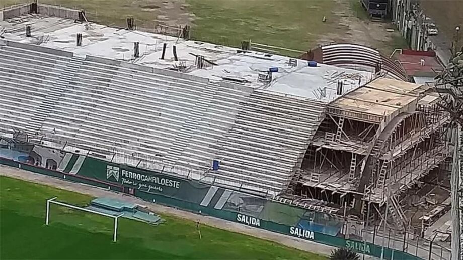 Clube de Caballito, em Buenos Aires, vai acabar obras no estádio
