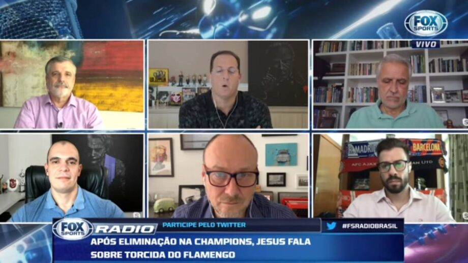 Eventual arrependimento do técnico por ter deixado o Flamengo foi igualmente tema de debate