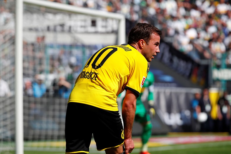 Mario Götze (28 años, centrocampista, último equipo: Borussia Dortmund) - Valor de mercado: 10,5 millones de euros