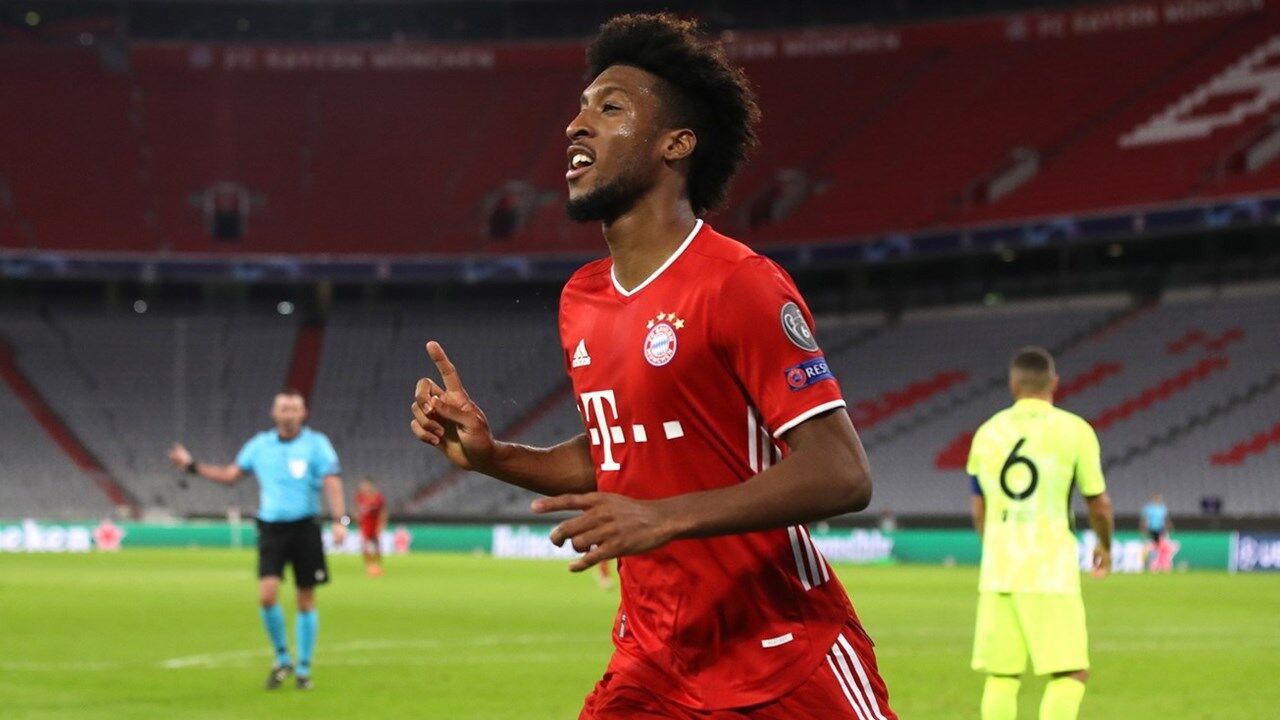 Coman assinou um bis e uma assistência