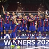 Barcelona sucede ao Sporting como novo campeão da Europa de futsal