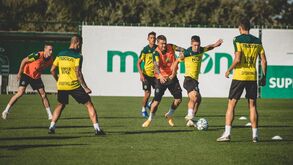 Rúben Amorim 'reforça-se' na equipa B com final de treino conjunto