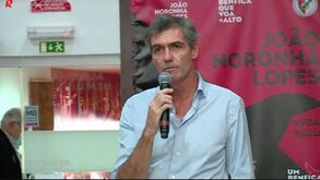 Noronha Lopes e o desafio de Vieira: «Se quer ouvir as outras candidaturas que venha a debate»
