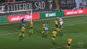 Portimonense-Sporting: Coates marcou mas golo foi anulado