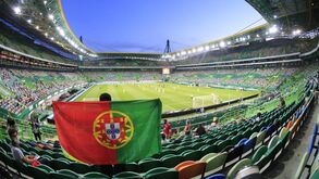 As imagens do primeiro jogo com público em Portugal Continental