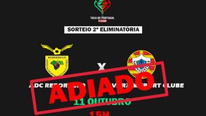 Covid-19 no Rebordelo adia receção ao Varzim para a Taça de Portugal