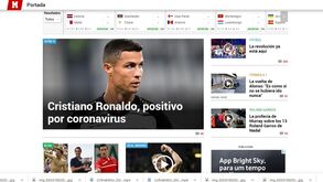 Covid-19 de Cristiano Ronaldo faz manchete em toda a imprensa mundial