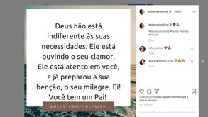Kátia Aveiro para Cristiano Ronaldo: «Deus não está indiferente»