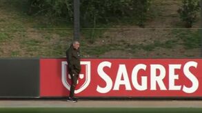 O primeiro treino da Seleção Nacional após o caso positivo de Cristiano Ronaldo