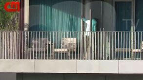As primeiras imagens de Cristiano Ronaldo após testar positivo à Covid-19