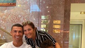 Família junta-se para dar apoio a Cristiano Ronaldo