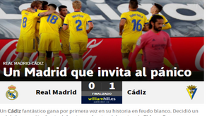 Imprensa espanhola destaca 'desastre de Valdebebas' após derrota do Real Madrid 