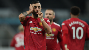 Bruno Fernandes e a mudança de técnica na hora de marcar penálti: «Hoje não resultou...»