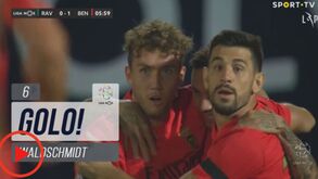 Waldschmidt demorou 6 minutos a abrir o marcador em Vila do Conde