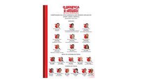 Todos os nomes da lista de Rui Gomes da Silva