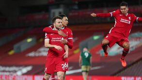 Diogo Jota depois de marcar pelo Liverpool: «Gostava que aquelas bancadas estivessem cheias»