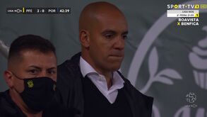 «Brincas com as pessoas!»: a reação de Pepa à expulsão no jogo com o FC Porto