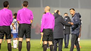 As imagens da revolta de Sérgio Conceição no final do P. Ferreira-FC Porto