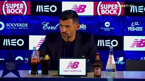 Sérgio Conceição: «Lito Vidigal told the players to lie down.  And the fourth official listened »