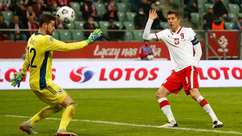 A crónica do Polónia-Bósnia, 3-0: A lei de Lewandowski