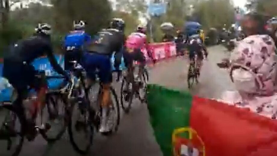 Pais do ciclista português que lidera o Giro já estão a acompanhar 'in loco'