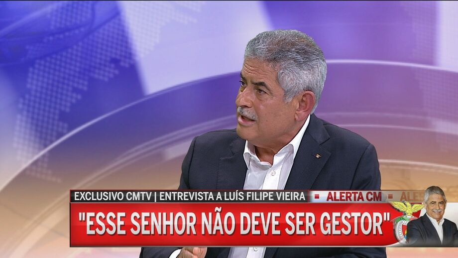 Presidente do Benfica fala sobre concorrente nas eleições